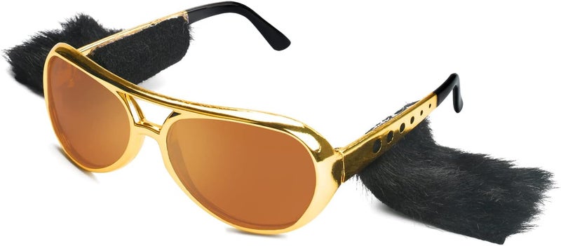 Recheel 50's 60's Glasses – 6 Pairs 50's Rockstar Aviator Sunglasses - Image 3
